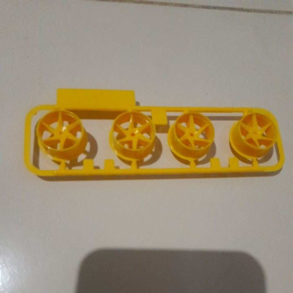 tamiya 6 spoke velg / spiral wheels medium