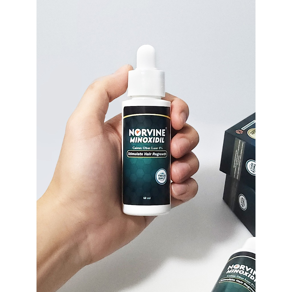 Minoxidil NORVINE BPOM Original Penumbuh Rambut