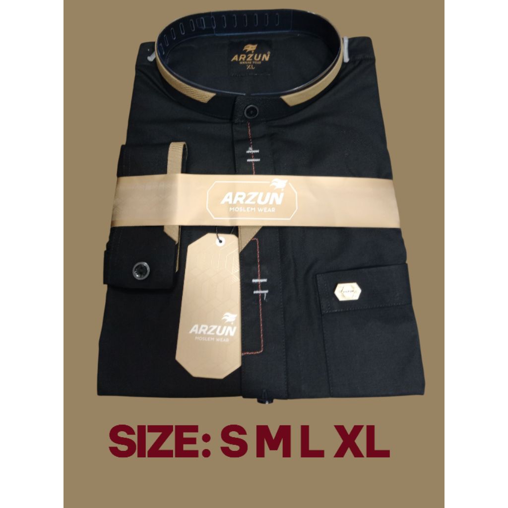 KOKO ARZUN HITAM ( BLACK ) LENGAN PANJANG