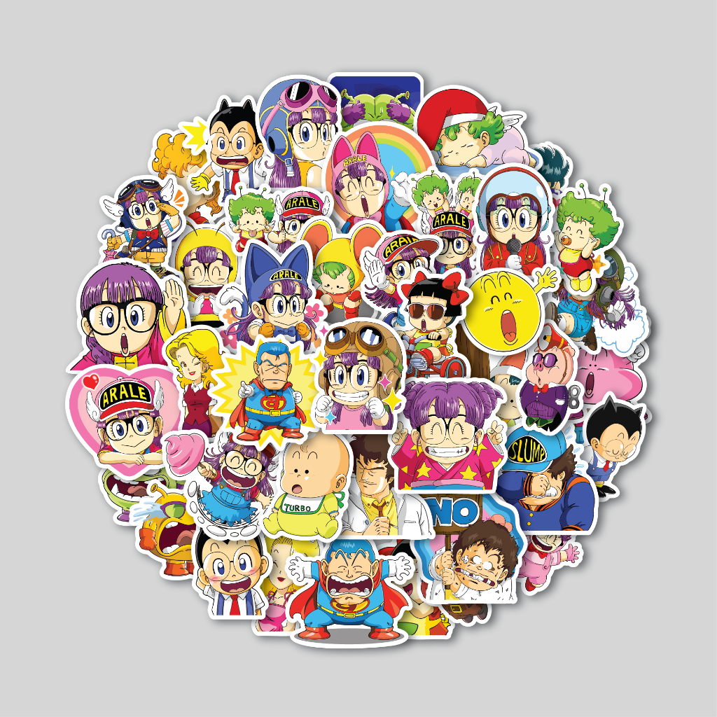 

STICKER PACK DR. SLUMP ANIME | STICKER TUMBLR | STIKER LAPTOP KOPER HELM