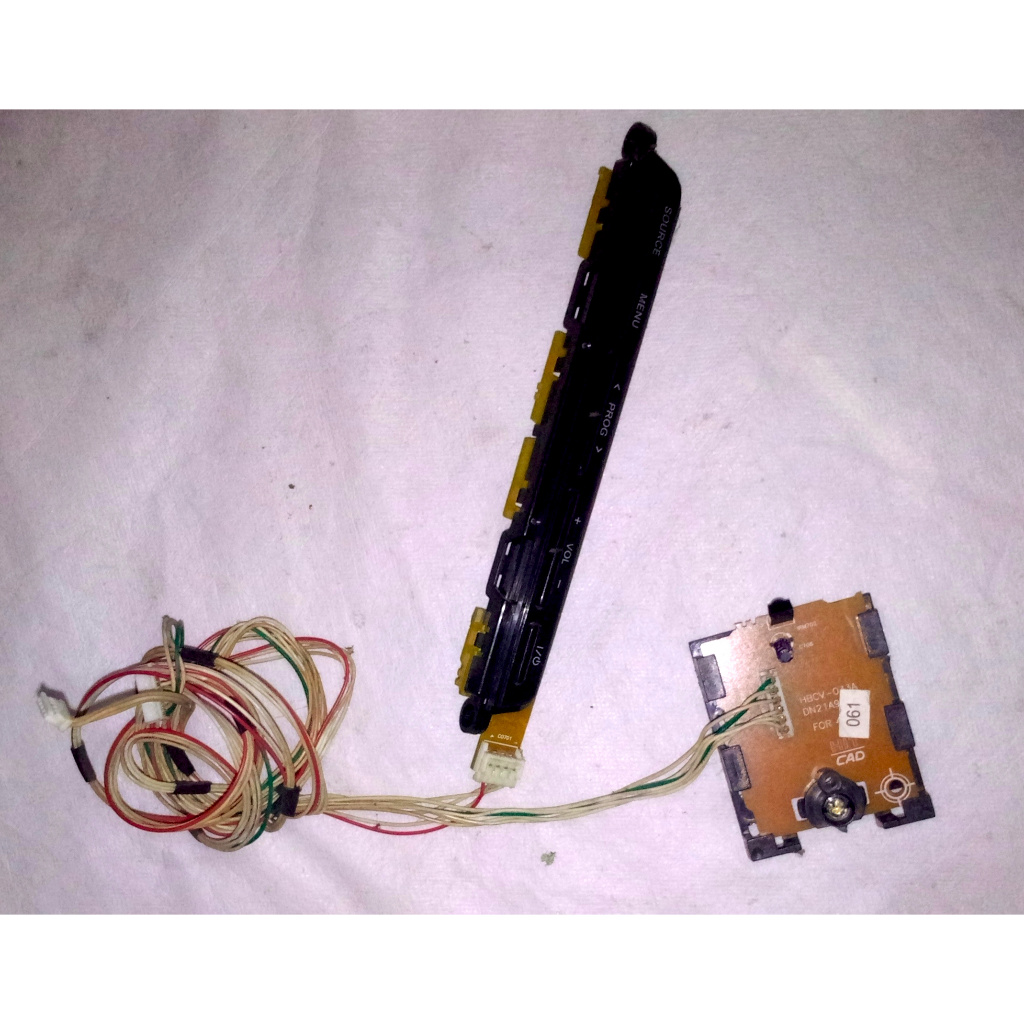 Tombol Menu - IR Sensor Remote TV LCD Polytron PLM 42M11K