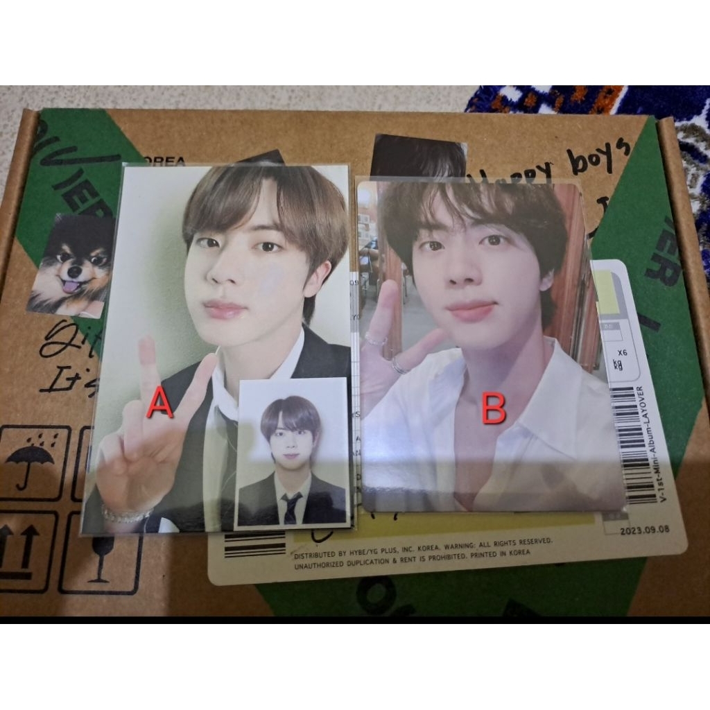 OFFICIAL ARMY KIT JIN BTS VER