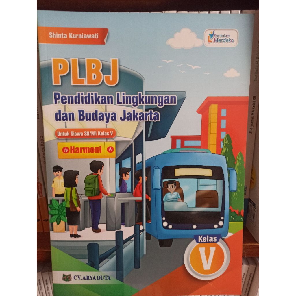 BUKU PLBJ KELAS 5 V SD ARYA DUTA KURIKULUM MERDEKA