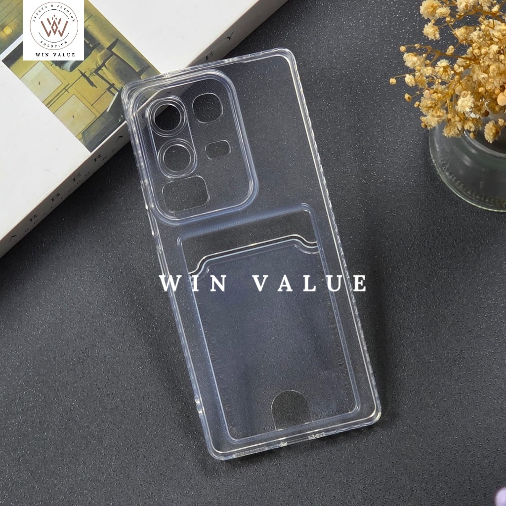 Infinix Note 50S Infinix Note 50X  Clear Card Case Slot Kartu Case Infinix Note 50S Infinix Note 50X