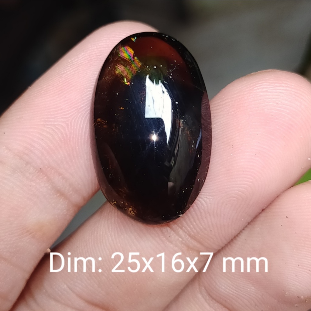 KECUBUNG PELANGI HITAM cek batu lainnya yaman api wulung opal bacan permata kalimaya kinyang pria wa