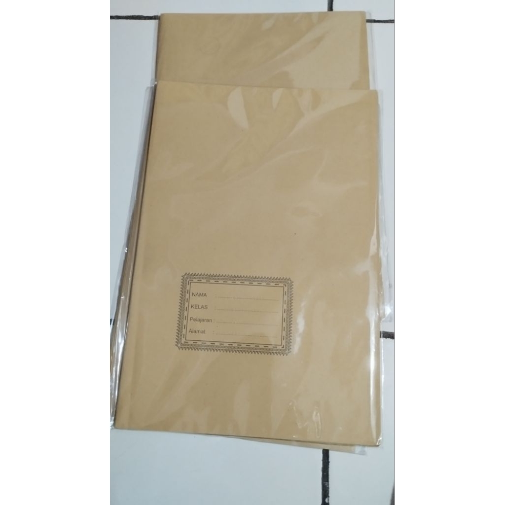 

Sampul Buku Coklat Boxy (isi 20 sheet)