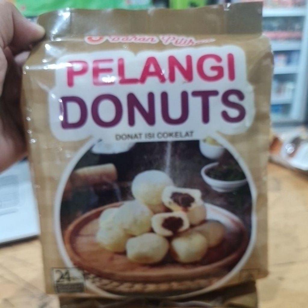 

PELANGI DONAT COKLAT ISI 24PCS