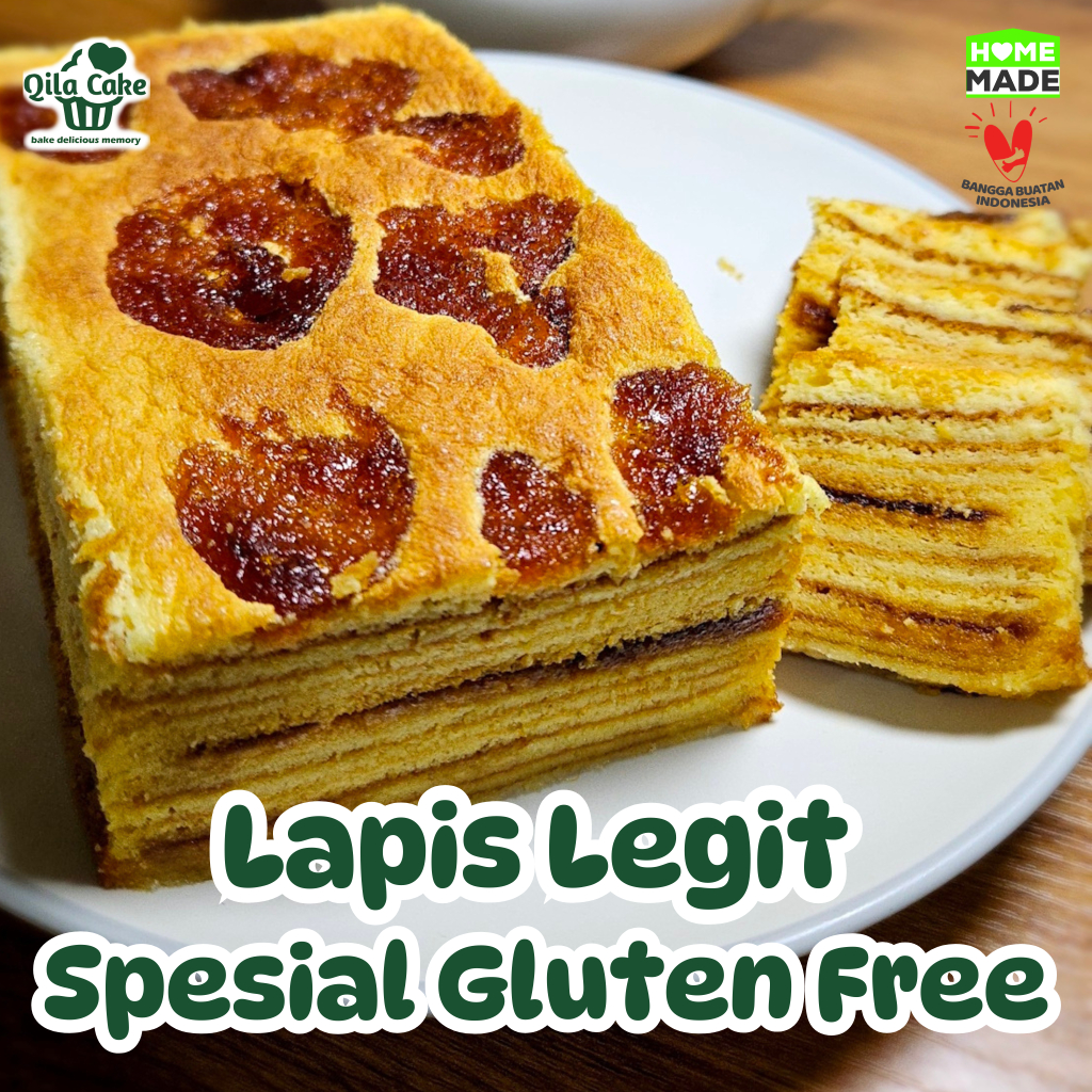 

Lapis Legit Spesial Gluten Free Harum Gurih Halal - Low Kalori