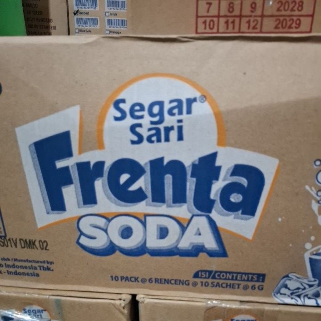 

minuman frenta isi 10 pack @6 renceng @10 sachet