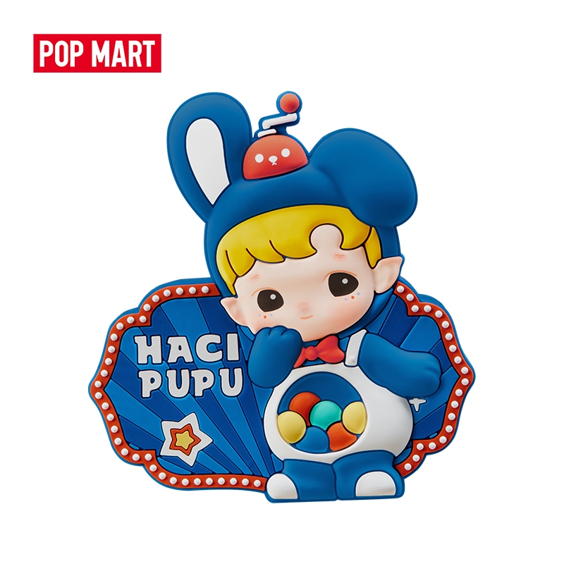 POP MART HACIPUPU Rolling Time Machine Series -  Fridge Magnet Silicone Clip Blind Box