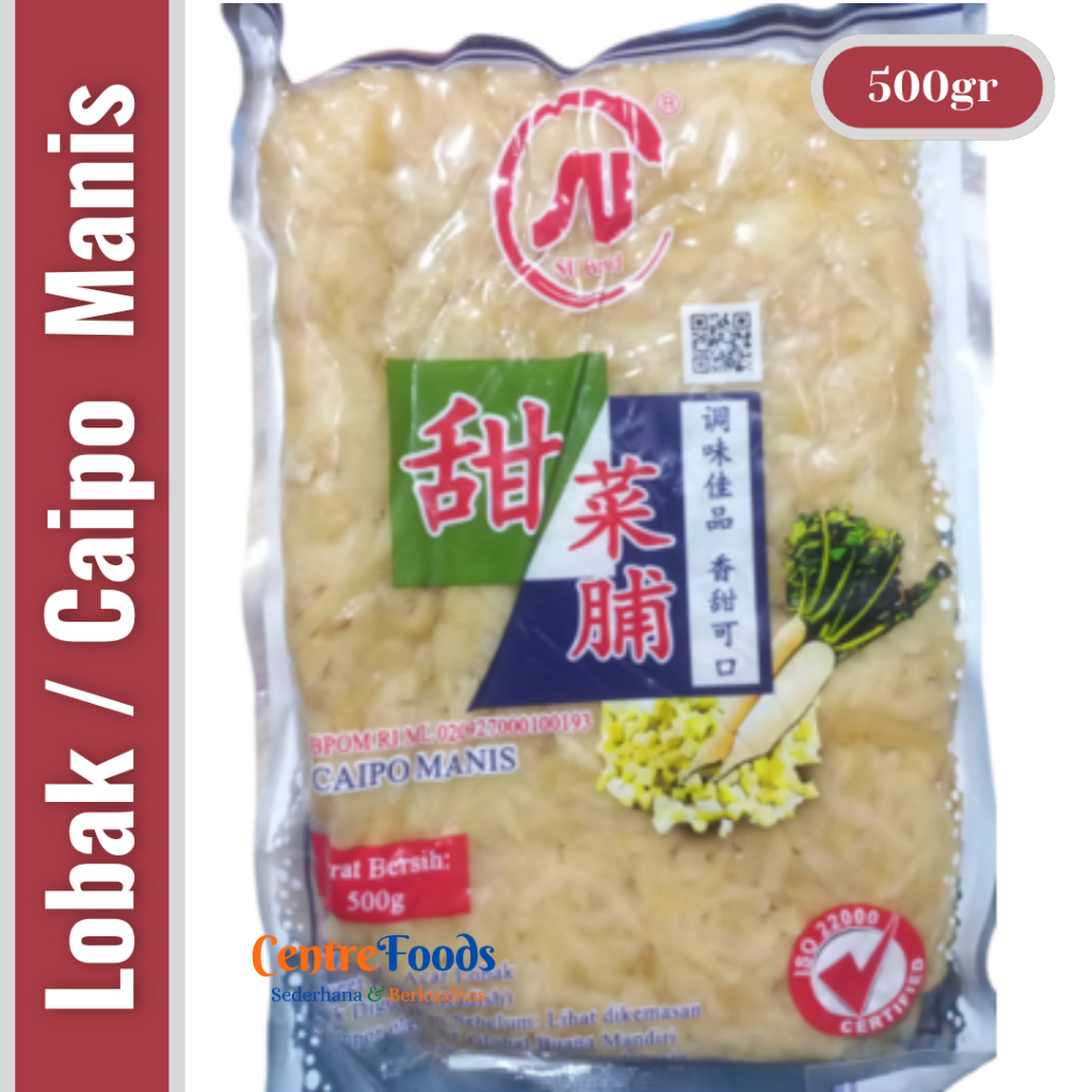 

Lobak Manis Asia - Caipo Manis Tionghoa dan Peranakan | 500gr [ Harga Per BKS ]