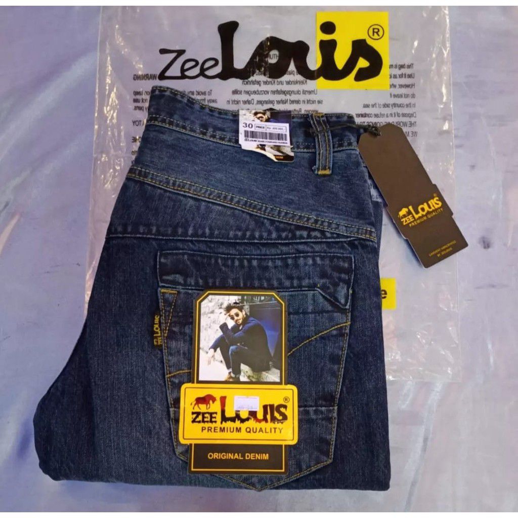celana jeans pris zee louis 100% original/celana kekinian
