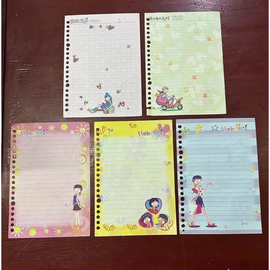 

isi binder langka kertas binder langka loose leaf A5 (Harga Tertera per seri sesuai dengan gambar)