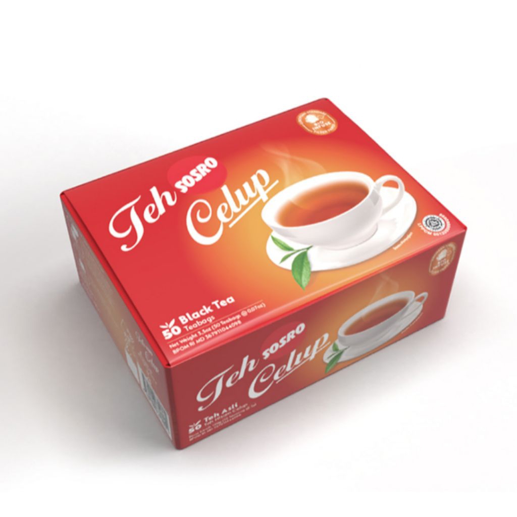 

SOSRO Teh Celup Hitam 50 Kantung Celup
