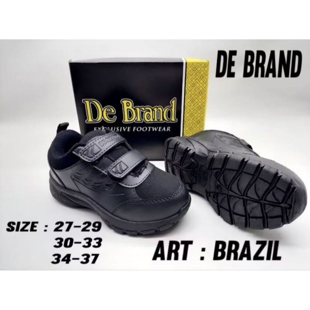 Sepatu Sekolah De Brand size 34-37 No Box
