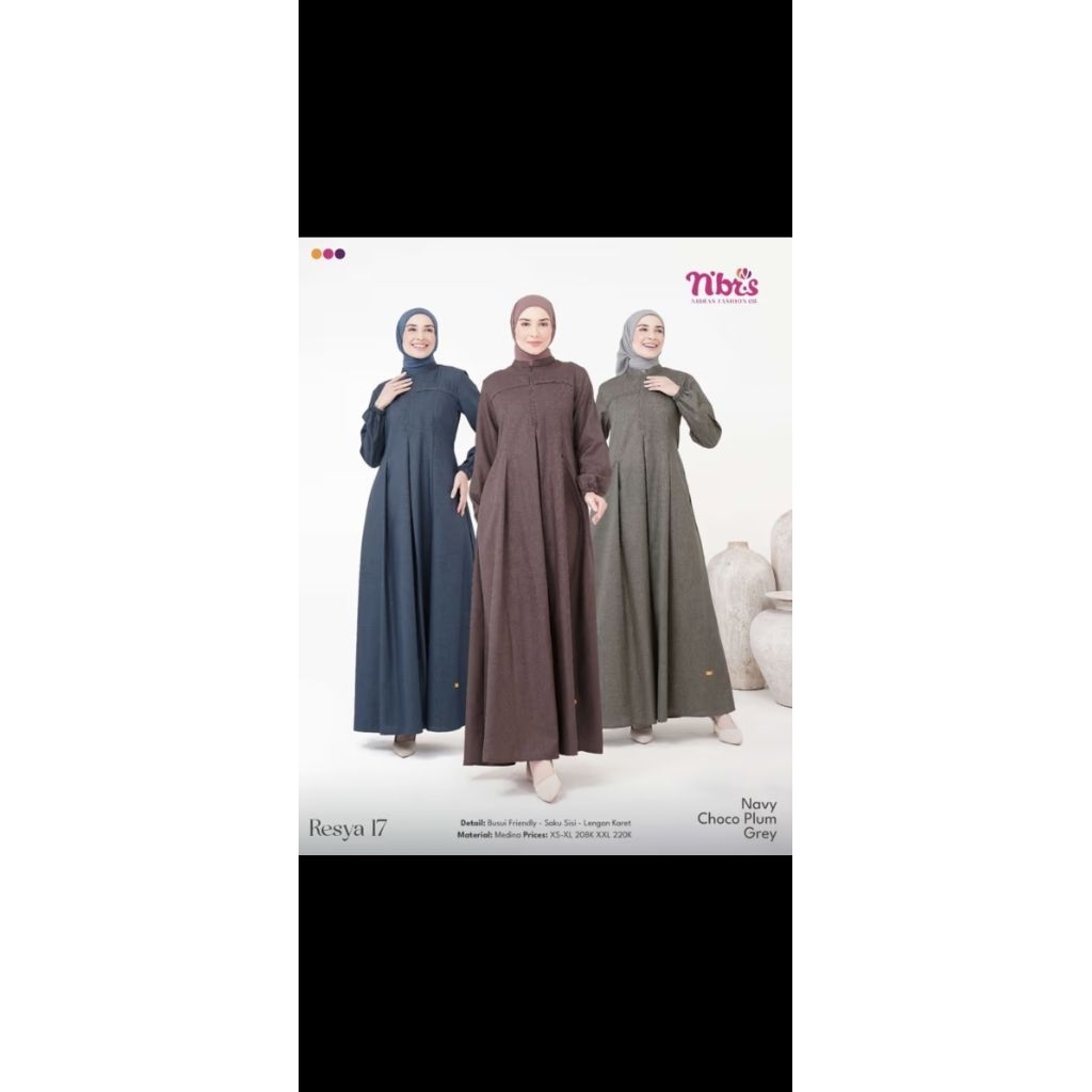 Preloved gamis nibras