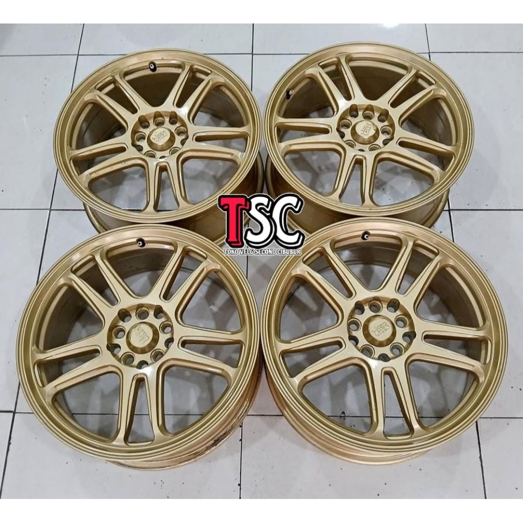 VELG HSR NX SPO R17 PCD 5X100/114.3 SECOND LIKE NEW