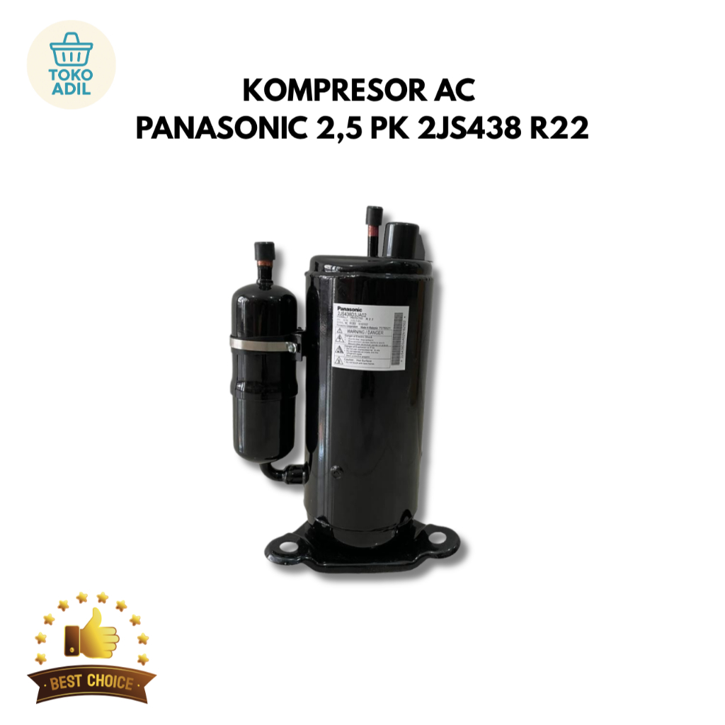KOMPRESOR AC PANASONIC FREON 2,5 PK 2JS438 R22