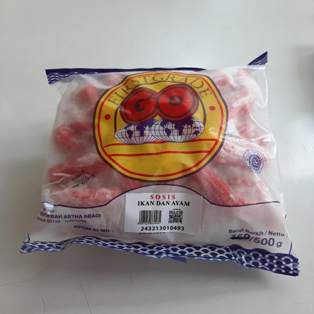 

Go Sosis Ikan dan Ayam 500 gr