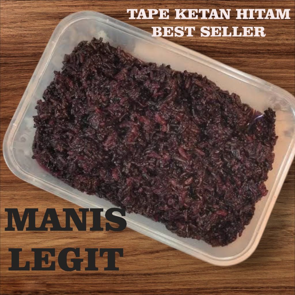 

Tape Ketan Hitam peuyeum Khas Bandung