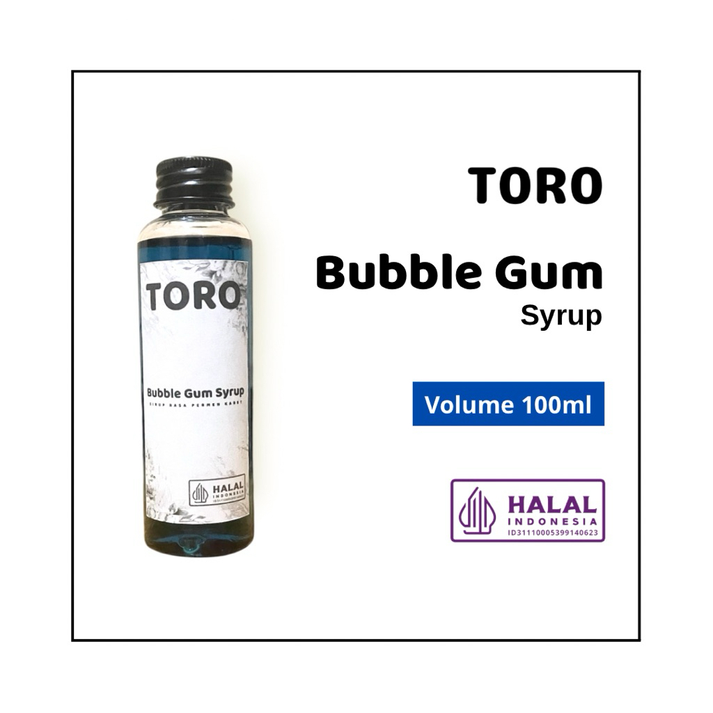 

Bubble Gum Syrup | Sirup Rasa Permen Karet 100ml