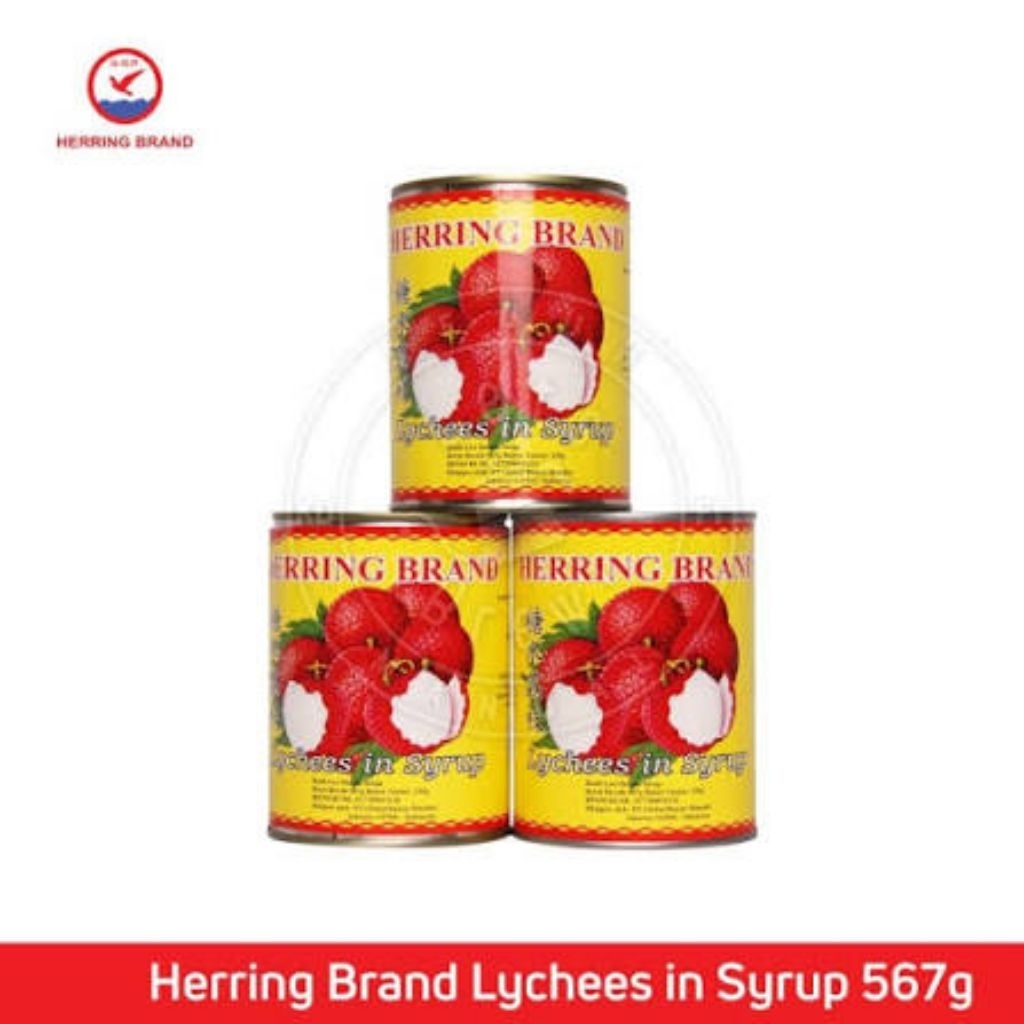 

Lychee Herring Brand 565g