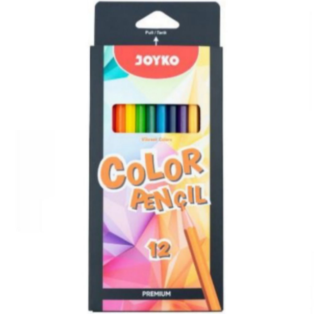

12 Warna Pensil Premium Twelve Colours Pencil Premium