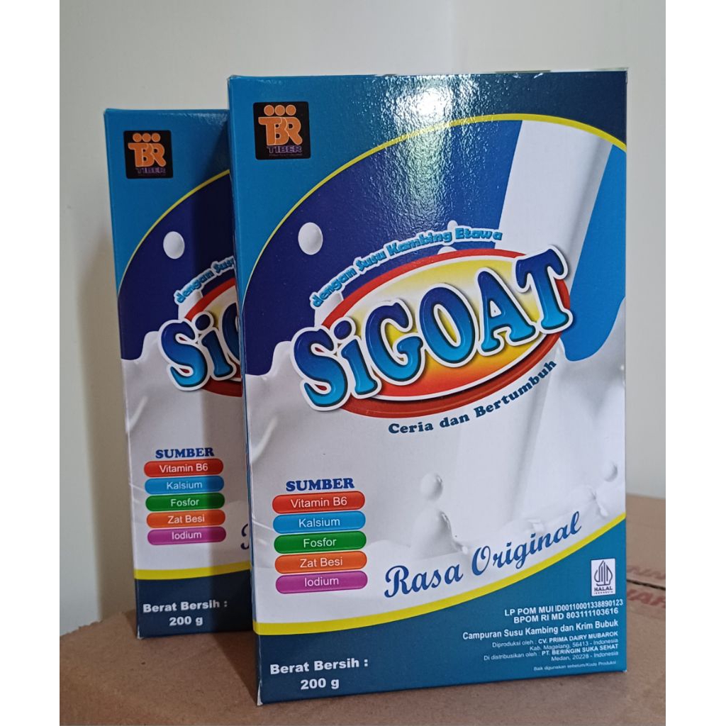 

SIGOAT SUSU KAMBING ETAWA BUBUK – ORIGINAL @ 200 gram