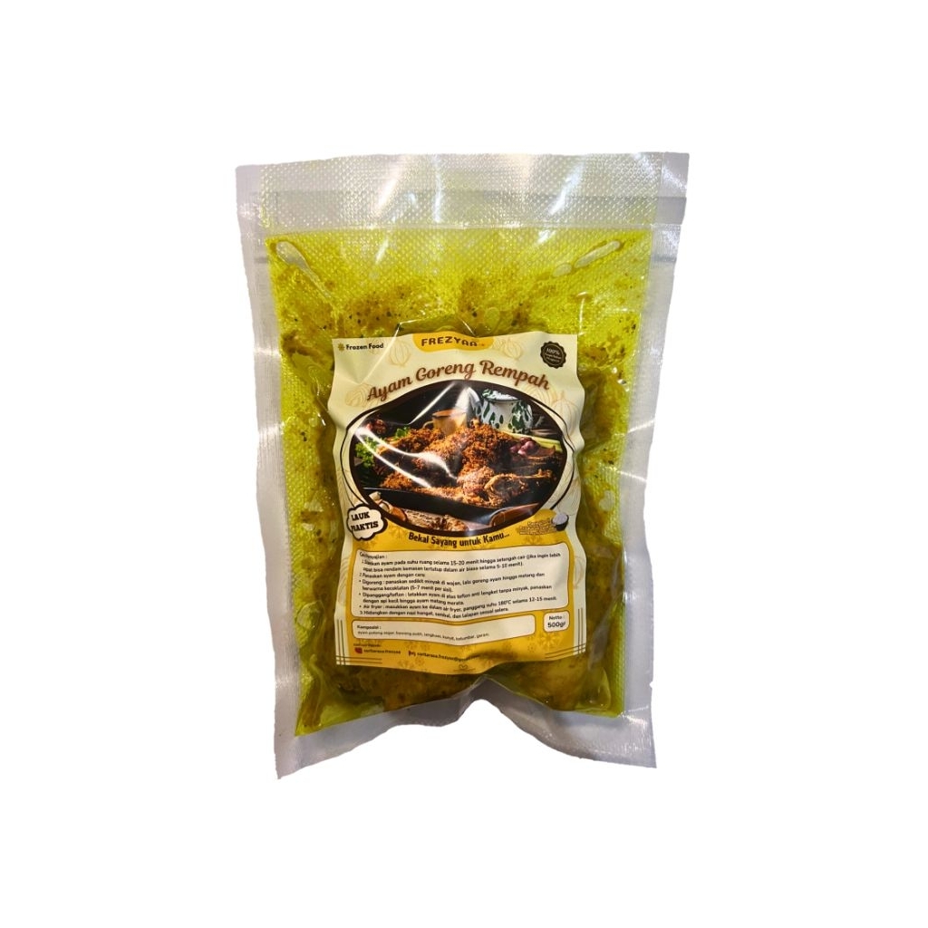 

Frozen Food Ayam Goreng Rempah 500gr