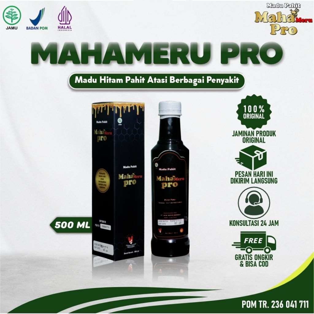 

Mahameru Pro - Madu Pahit - Madu Hitam - Madu Kesehatan - Suplemen Kesehatan