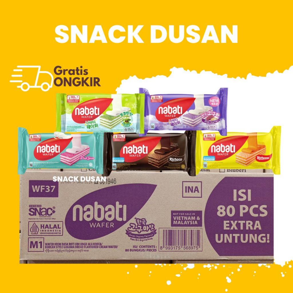 

[DUS] DUS BARU NABATI 37GR 1 DUS ISI 80 PCS ALL VARIAN