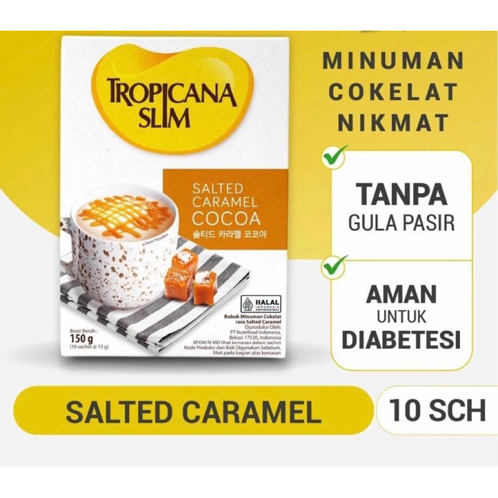 

Tropicana Slim Salted Caramel Cocoa 10 Sch