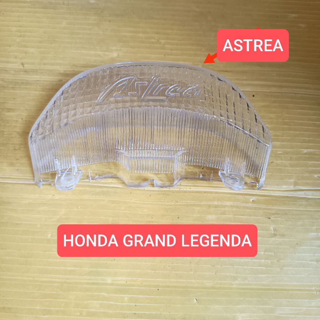 mika lampu stop sabit belakang Honda Astrea grand legenda putih