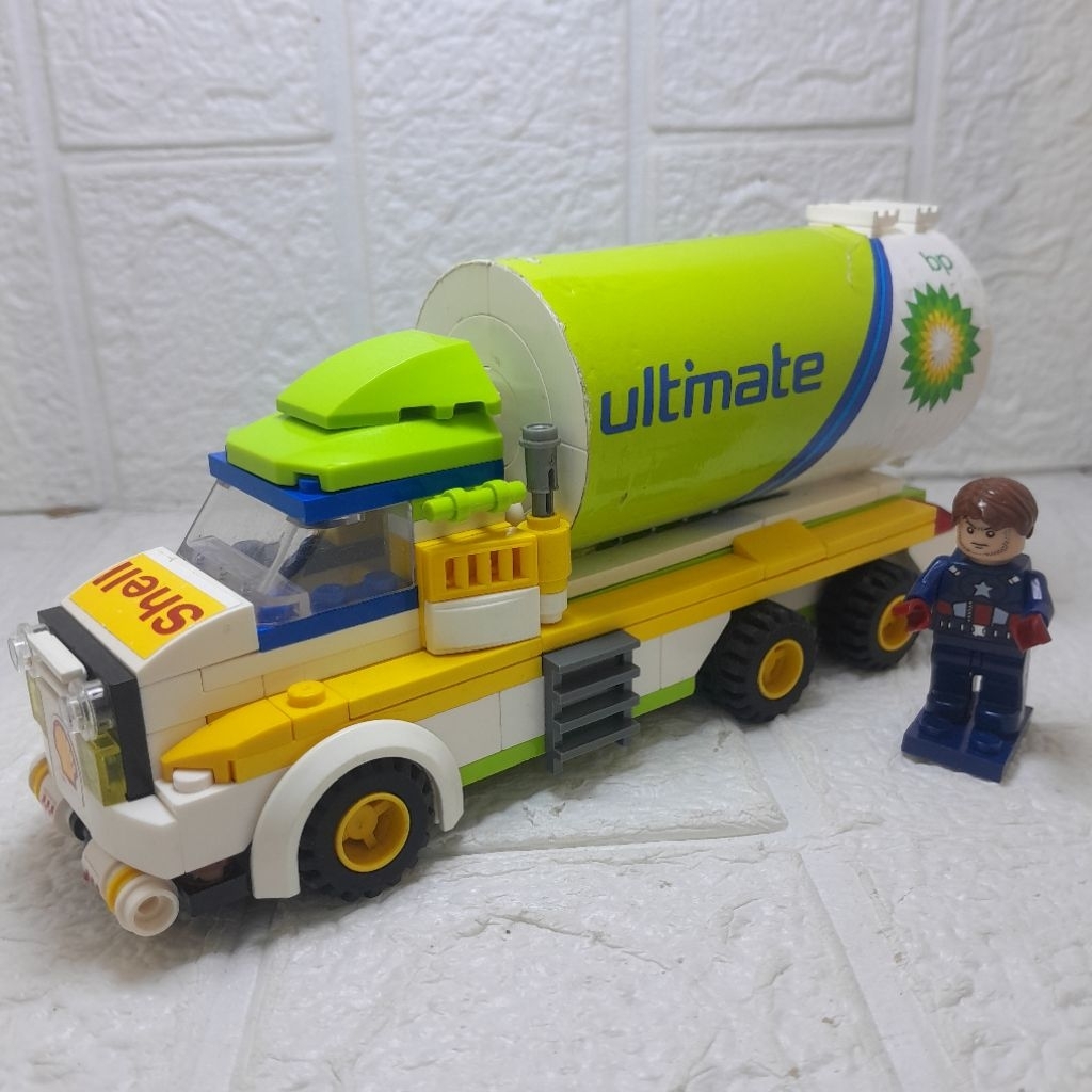 lego brick kw truck shell/lego kendaraan/lego truck/lego bekas