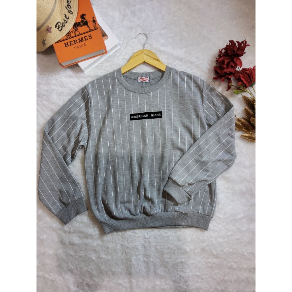 sweater American jeans