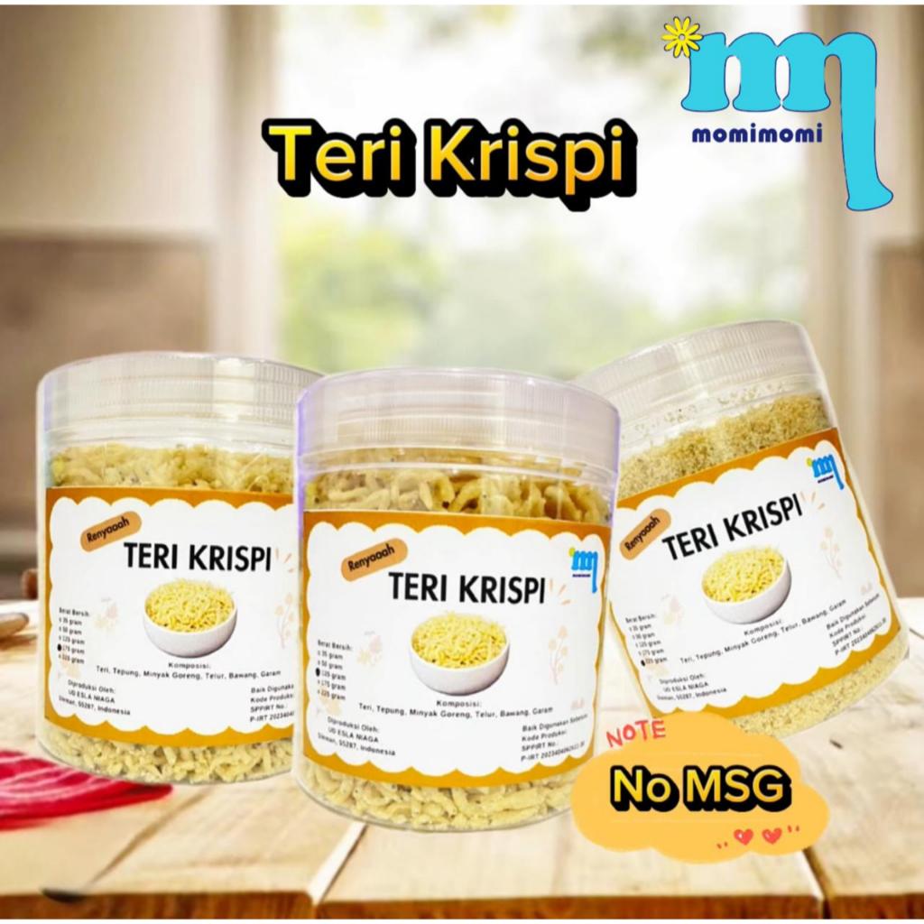 

Cemilan Teri CRISPY MPASI MOMIMOMI - Teri Crispy Super Non MSG