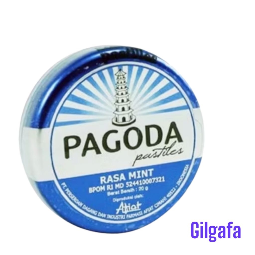 

Pagoda pastiles mint 20gr