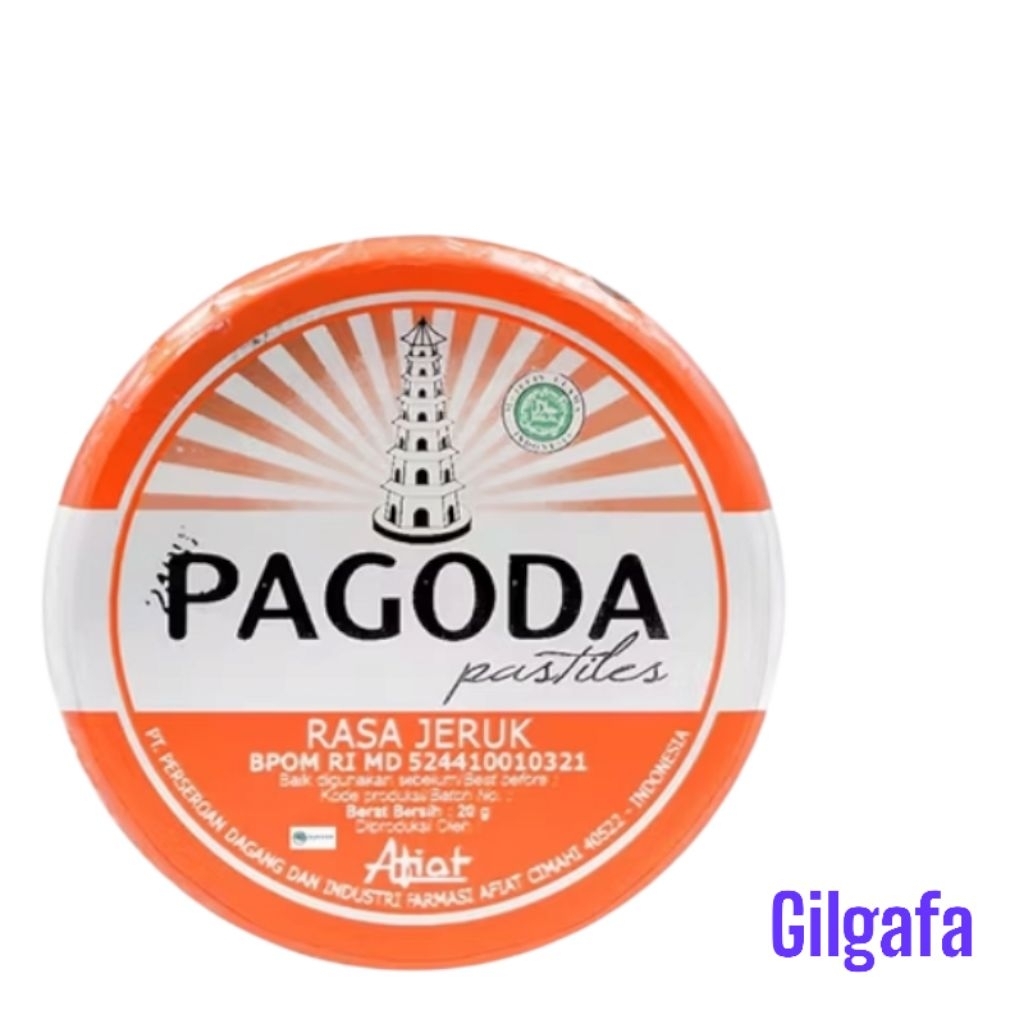 

Pagoda pastiles jeruk 20gr