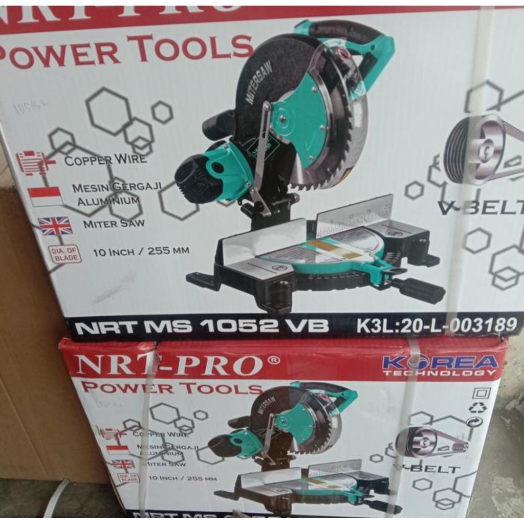 MESIN MITERSAW NRT PRO POTONG ALUMUNIUM
