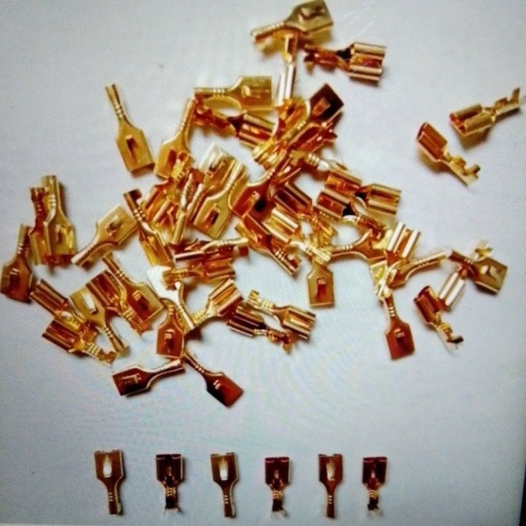 TERMINAL SKUN GEPENG KECIL CEWE/SKUN MOTOR KECIL CEWE/SKUN FEMALE/SKUN