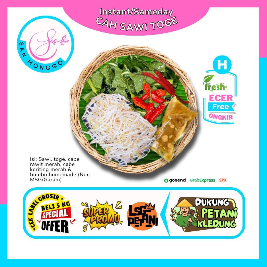 

Sanmonggoo >> Cah Sawi Toge -- Sayur Prep -- Hasil Bumi Sindoro Sumbing Ecer (H)