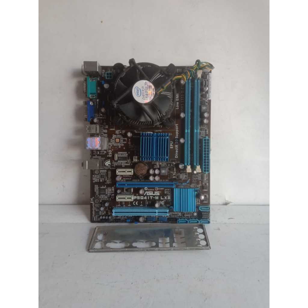 mainboard asus p5g41t-m lx3 intel core duo e6750 ddr3 lga775