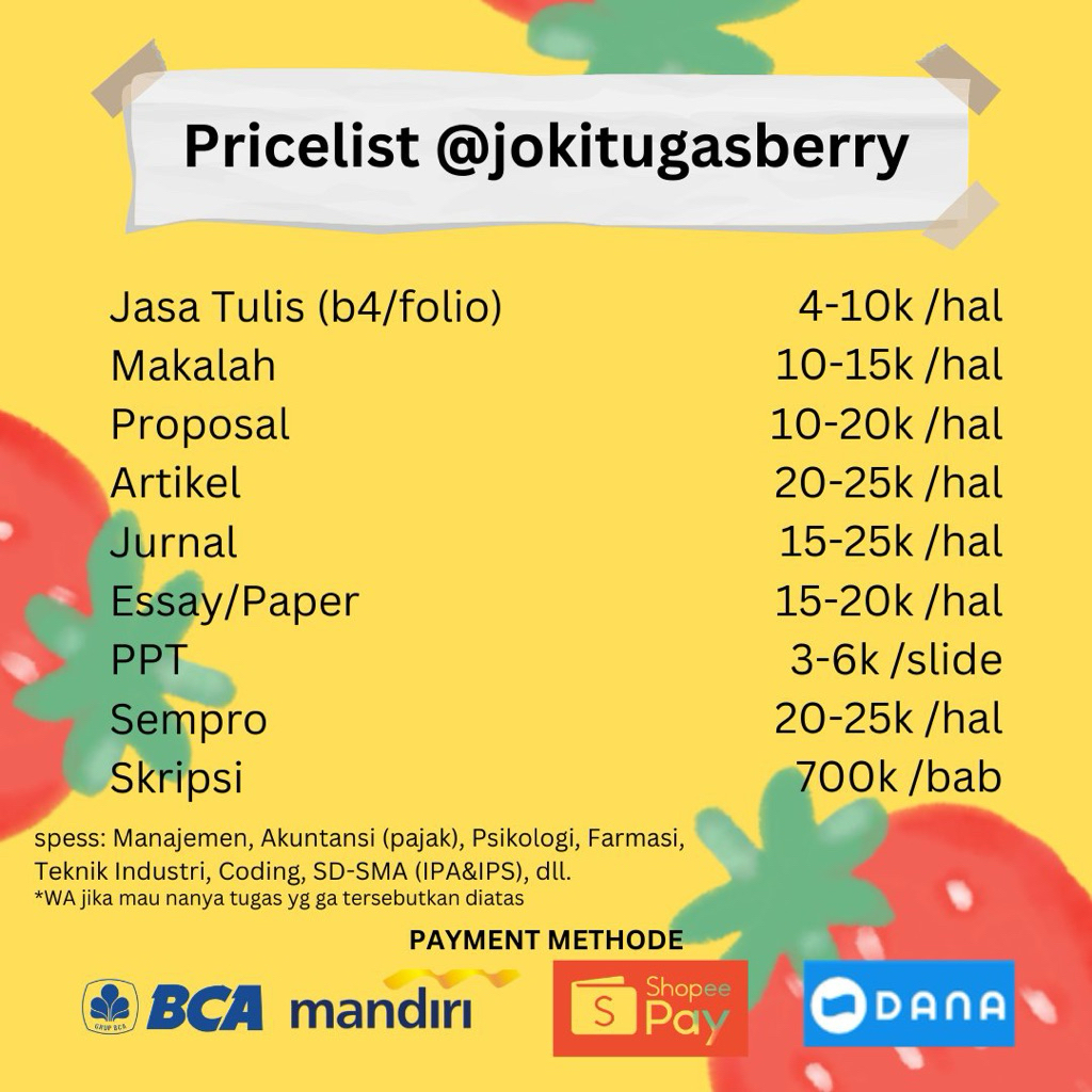 

Membantu Pengerjaan Tugas