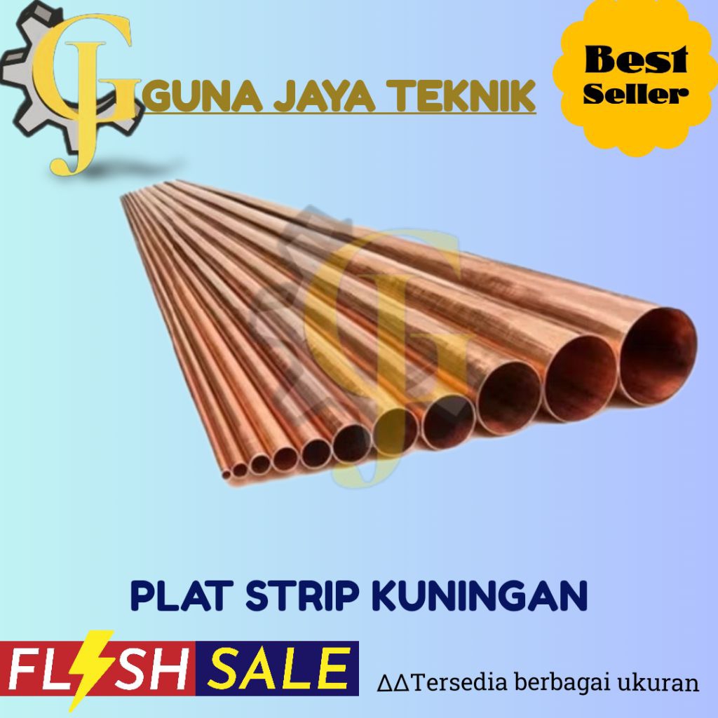 pipa tembaga 10 mm x 1 mm x1200 mm