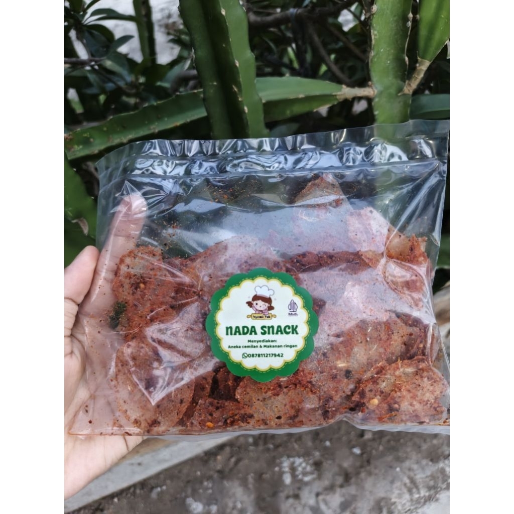 

Keripik kaca enak tenan