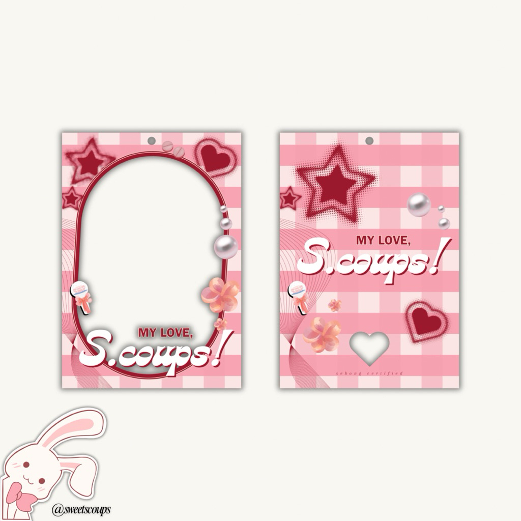 Acrylic Photocard Holder Seventeen | Cahol SVT