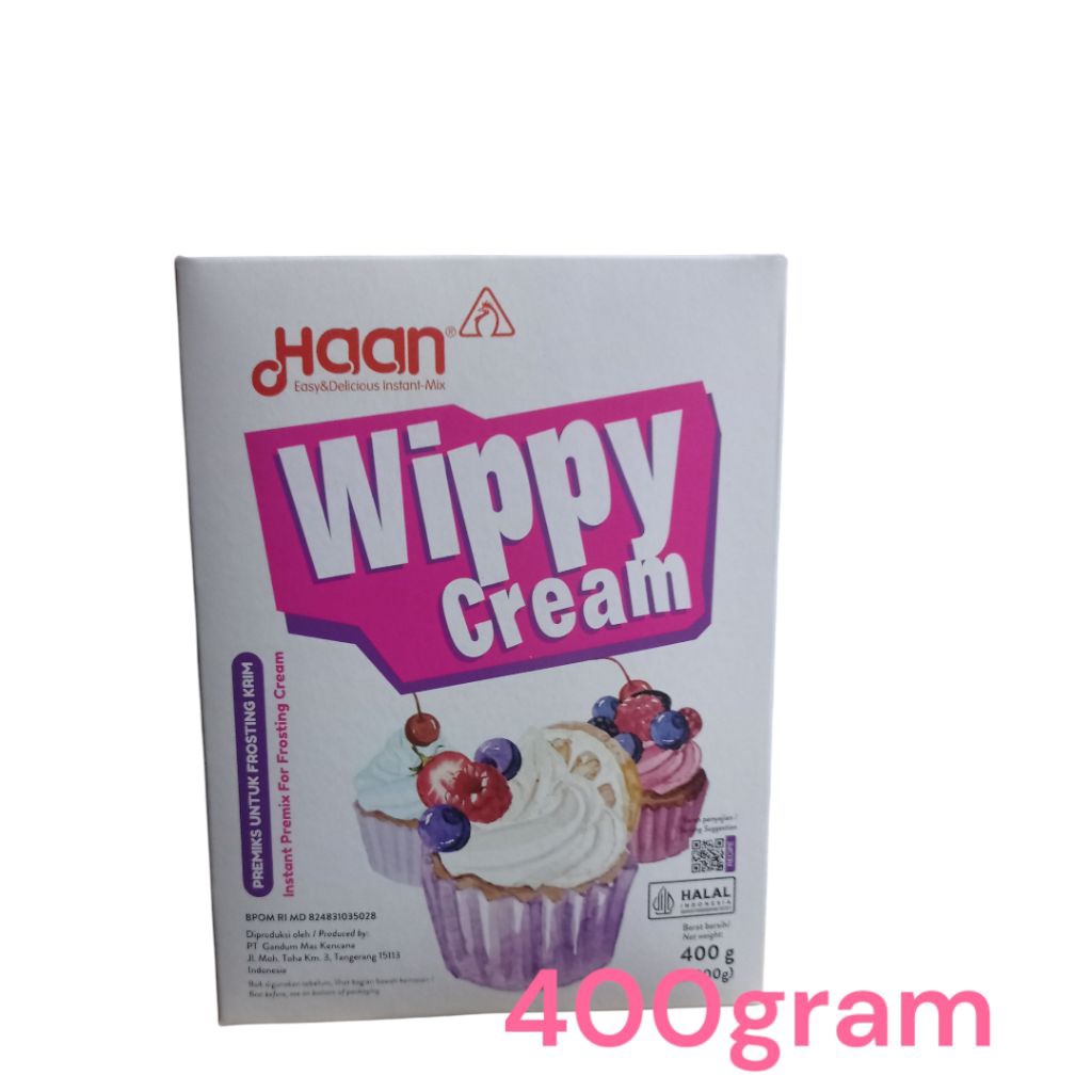 

Wippy cream box 400g