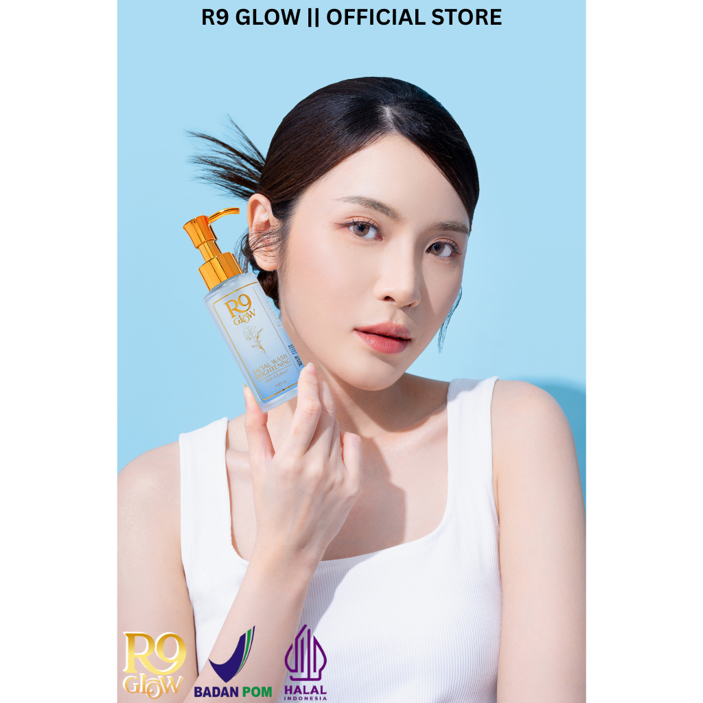 SKINCARE R9 GLOW FACIAL WASH BRIGHTENING WITH 4 EXTRACT