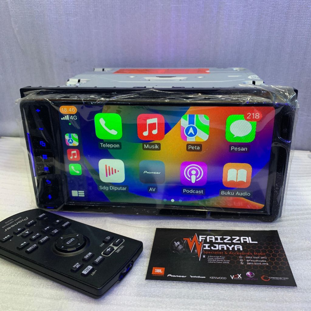 head unit pioneer AVH-ZL5150BT apple carplay android auto wide