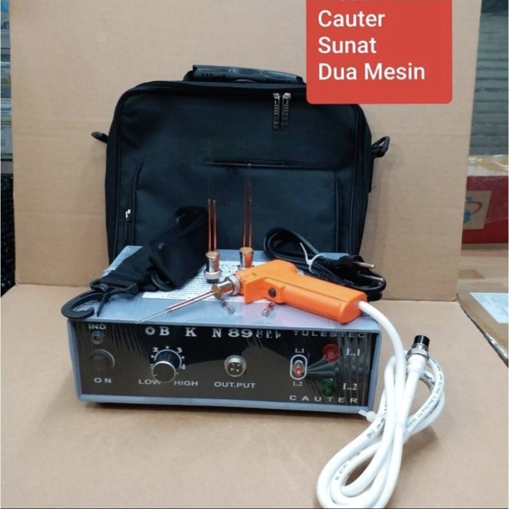 Alat sunat BKN-89 alat cauter Dauble mesin+Tas